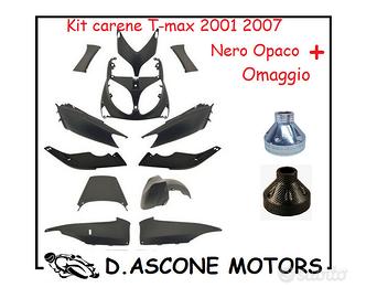 Kit Carene Tmax 01 07 Nero Opaco Nuove con Omaggio