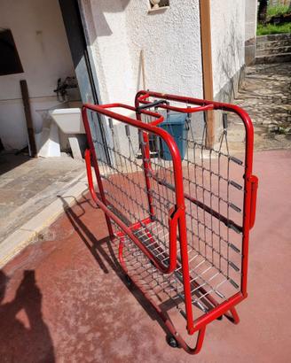 Rete letto singolo pieghevole