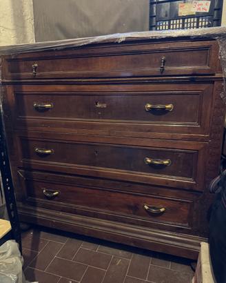 Antiche cassettiere in legno