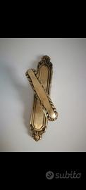 Maniglia originale in ottone vintage 