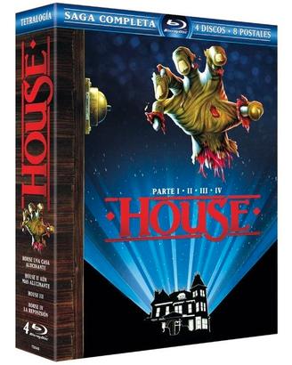 Digipack lenticolare HOUSE I-II-III-IV BD 4 dischi