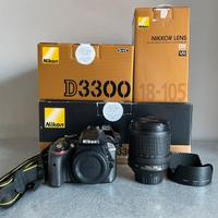 Nikon D3300 kit 18-105 mm