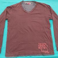 Maglia a maniche lunghe marrone