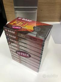 X10 audiocassette 46 minuti - LOTTO SIGILLATO