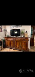 Credenza in arte povera del fine 700