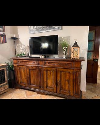 Credenza in arte povera del fine 700