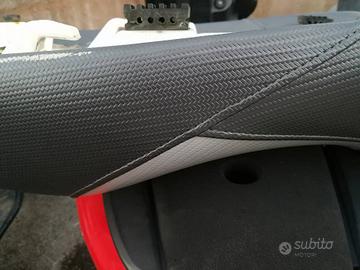sella rifoderata x moto v Strom 650 vecchio modell