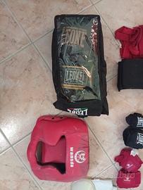 set attrezzatura sportiva 