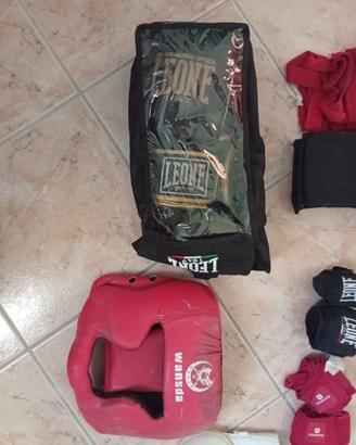 set attrezzatura sportiva 