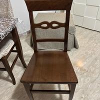 Sedie in legno da tavolo