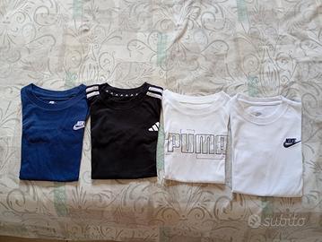 Magliette Adidas, Nike, Puma 128 cm