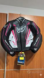 Giubbotto Moto Donna in Pelle Berik LJ-181334C