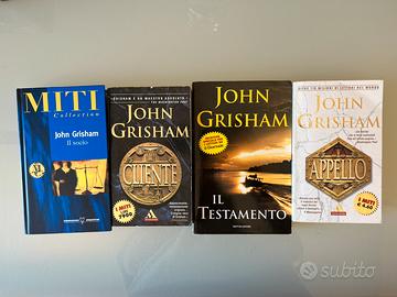 4 Libri John Grisham - Thriller