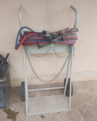CARRELLO  TAGLIO OSSIACETILENICO E RISCALDO