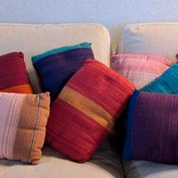 Set di 8 cuscini da divano multicolore