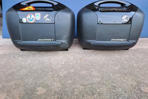 Valigie laterali Hepco&Becher universali.