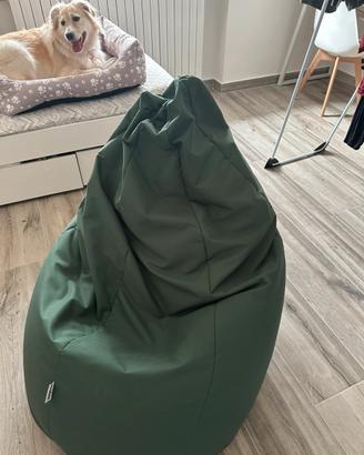 Pouf verde