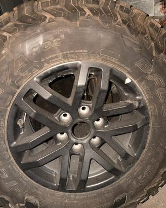 Dischi in lega Ford ranger Raptor da 17