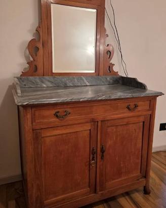 COMO CILIEGIO SPECCHIO INCLINABILE MARMO CARRARA C