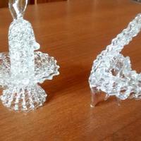 Animaletti e oggettini di vetro in miniatura