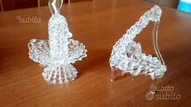 Animaletti e oggettini di vetro in miniatura