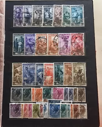 Album francobolli regno e repubblica italiana