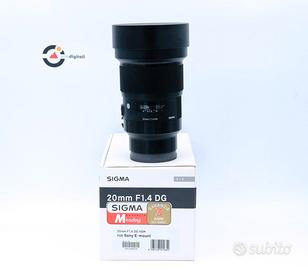 Sigma 20mm f/1.4 DG HSM Art Sony E