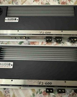 amplificatore audio system F2 600