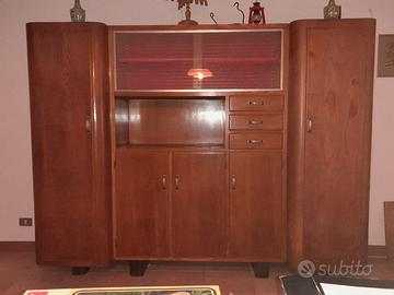 mobile componibile in 3 parti e mobiletto