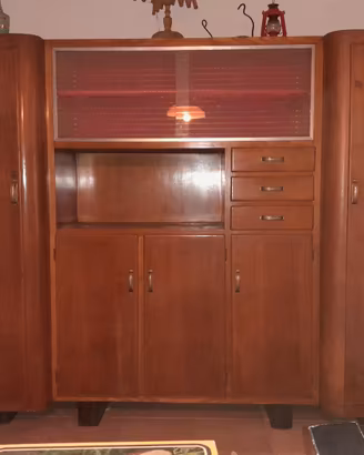 mobile componibile in 3 parti e mobiletto