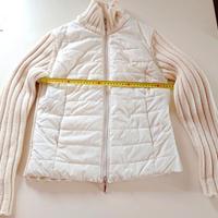 Cardigan Stefanel bianco taglia L donna 50% lana