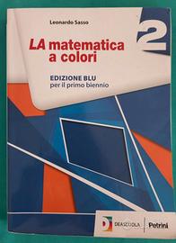 La matematica a colori Blu vol. 2  9788849419351