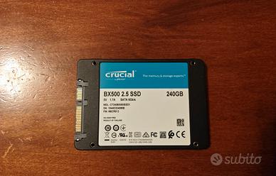 SSD crucial 240 gb