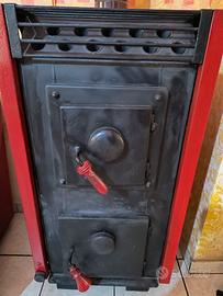 Stufa a legna ventilata.