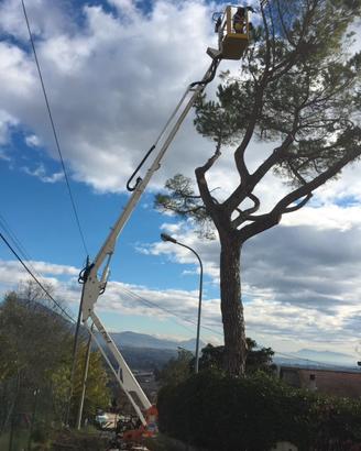 Piattaforma aerea cingolata 15 m