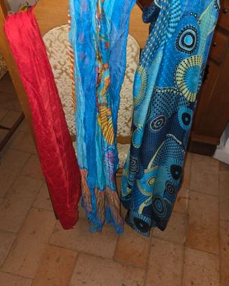 scialle e foulard - varie dimensioni e colorazioni