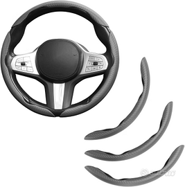 Coprivolante in Fibra di Carbo.Antiscivolo Grigio