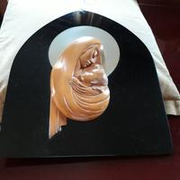 Icona sacra sopraletto vintage