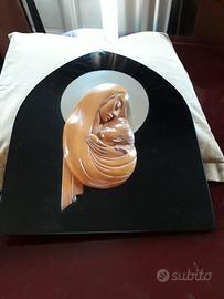 Icona sacra sopraletto vintage