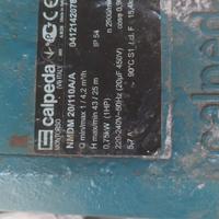 pompa acqua calpeda 1 hp