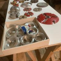 Set frese e teste portacoltelli – falegnameria