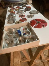 Set frese e teste portacoltelli – falegnameria