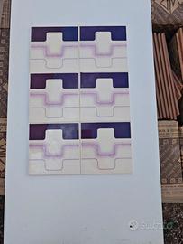 Stock Piastrelle Vintage 15x15 VIOLA - Ricchetti