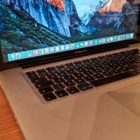MacBook Pro 15,4" OS X El Capitan 512 GB SSD