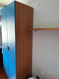 Armadio e scaffali