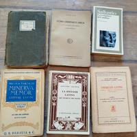 Libri scolastici di latino 