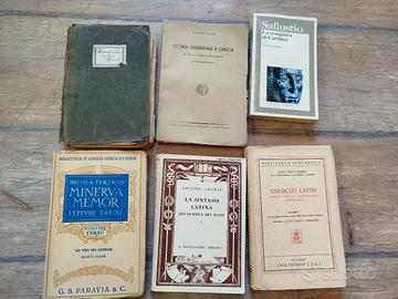 Libri scolastici di latino 