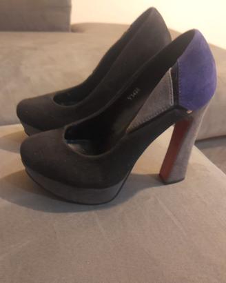 Décolleté con plateau