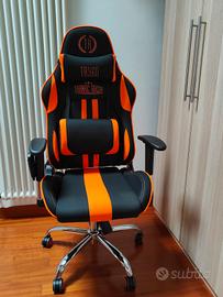 Sedia Gaming massaggiante e riscaldata 