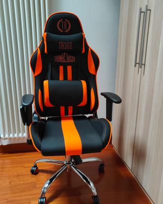 Sedia Gaming massaggiante e riscaldata 
